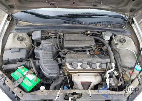 2004 Honda Civic Lx from USA, damaged, VIN 2HGES16684H552012